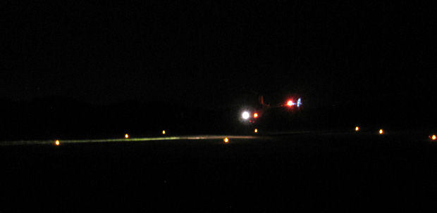 夜間飛行訓練