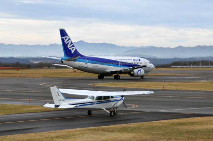 飛行機訓練日記 今週の福島運航所 アルファーアビエィション