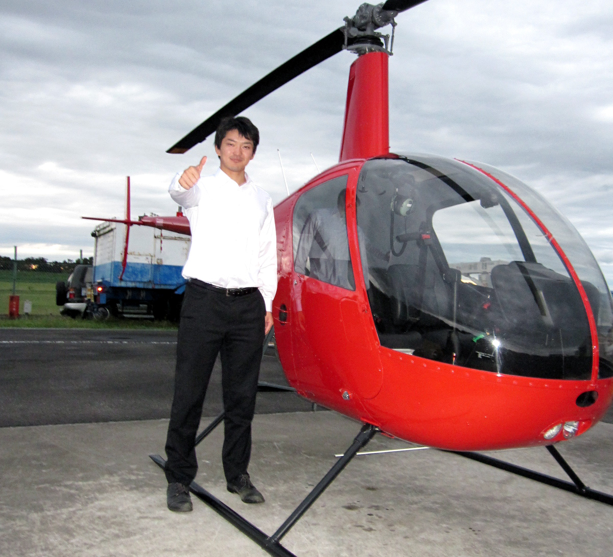 速報 ヘリコプター事業用操縦士実地試験に合格 アルファーアビエィション