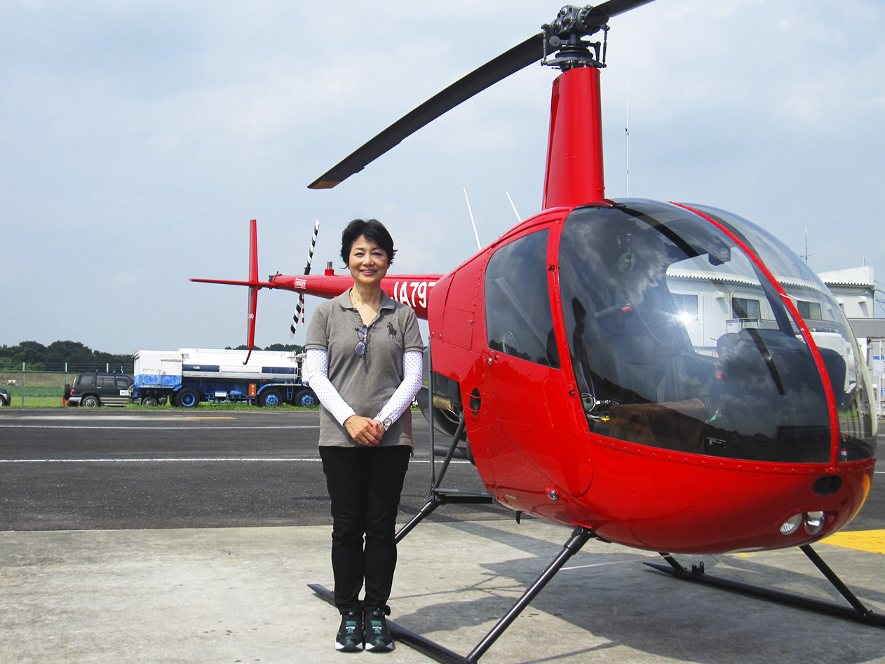 ヘリコプターの実地試験に合格 ２０年来の夢叶う 19 09 02 アルファーアビエィション