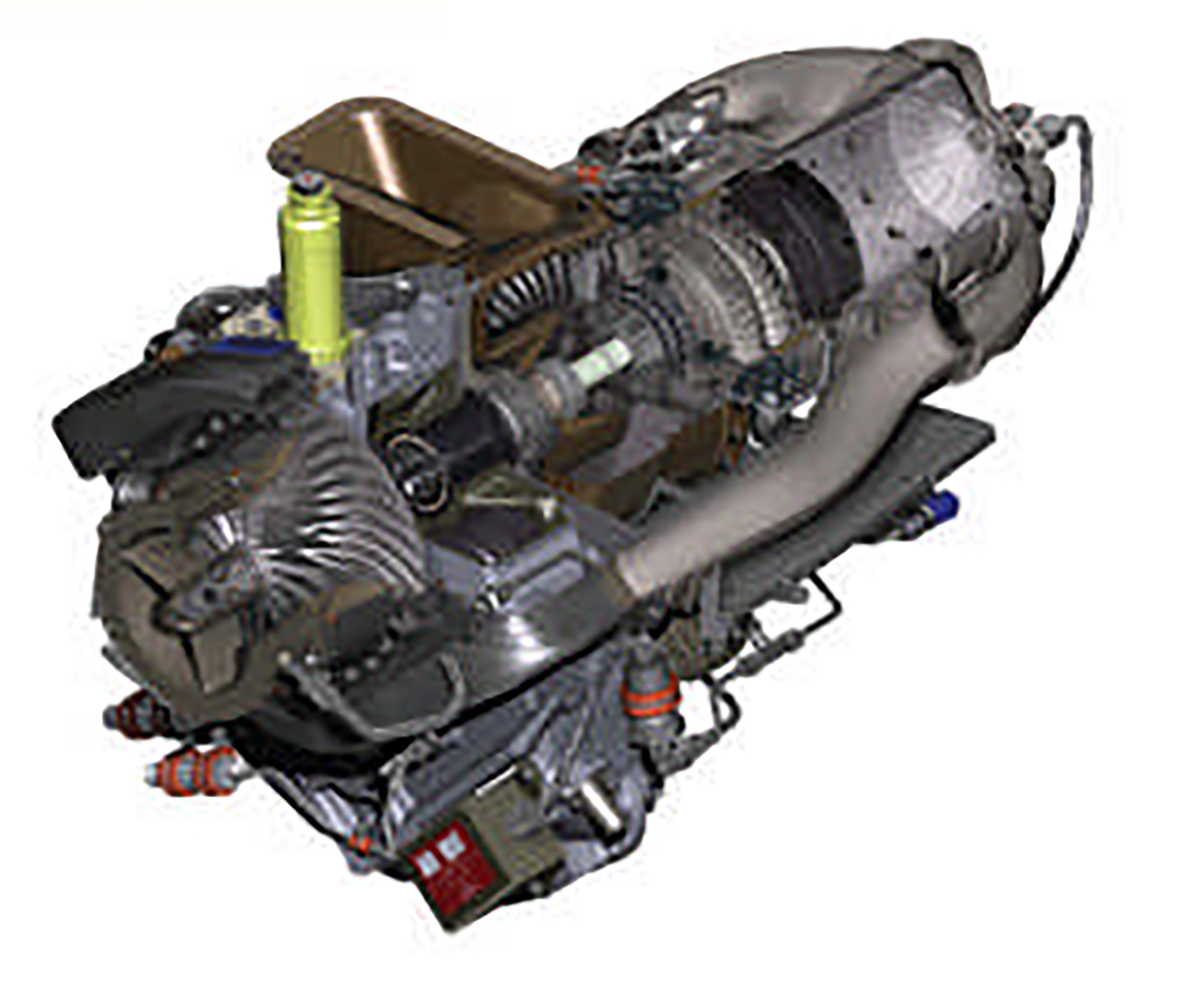 ロビンソン式Ｒ６６型のエンジン