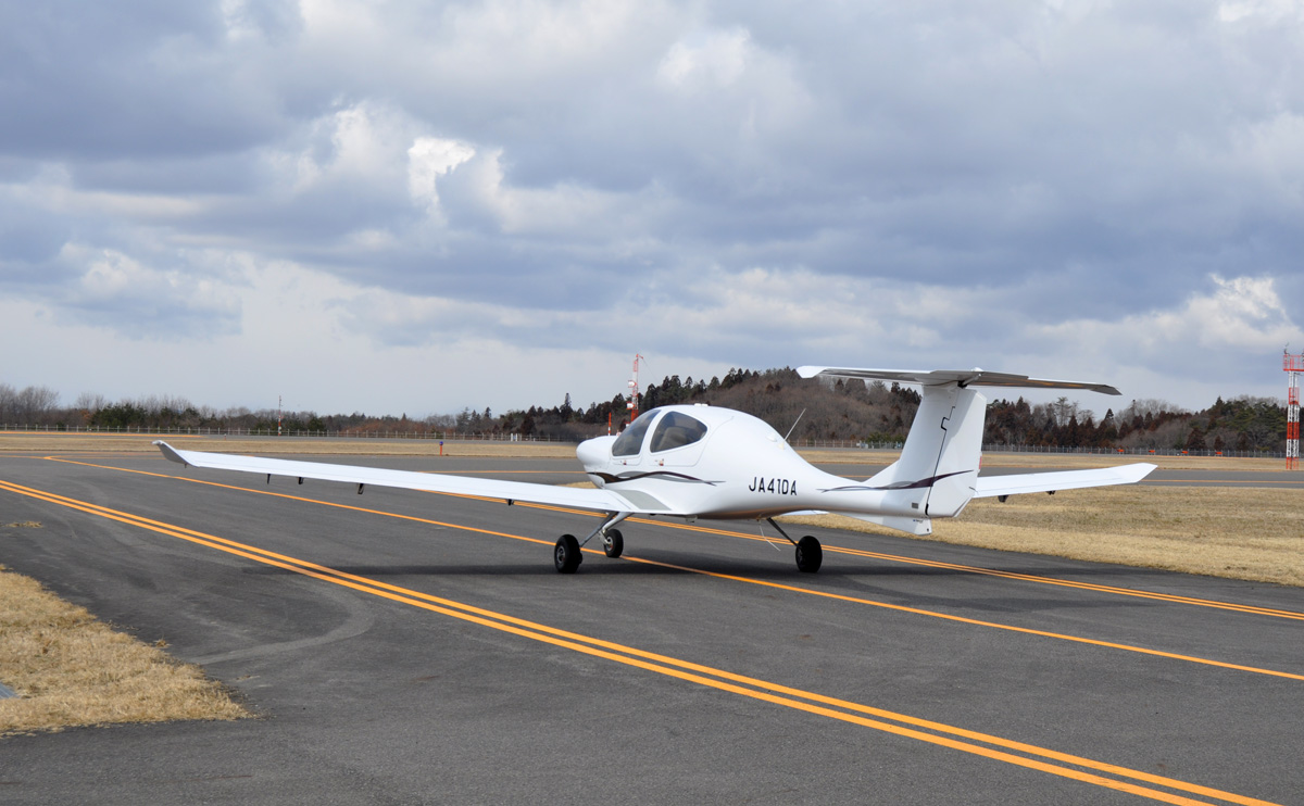 福島運航所の飛行機訓練 福島運航所の飛行機訓練